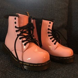 Toddler 8 Doc Martens Baby Pink Boots